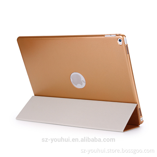 Manufactory Magnetic PU Meteor Shower Grain Flip Cover Smart Awakening Case for iPad Pro 12.9"
